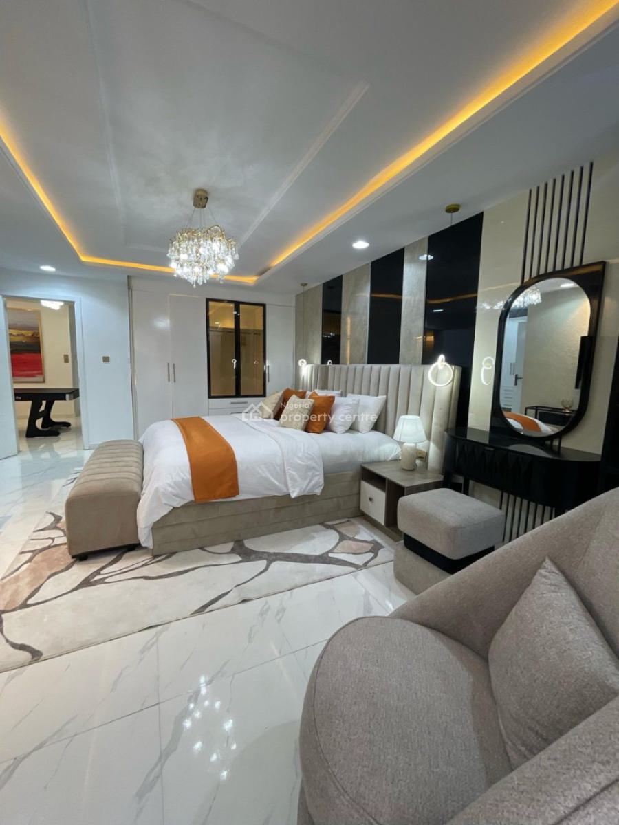 Tomi Brand New 4 Bedroom Fully Detached Maisonette, Ikate, Lekki, Lagos, Flat / Apartment Short Let