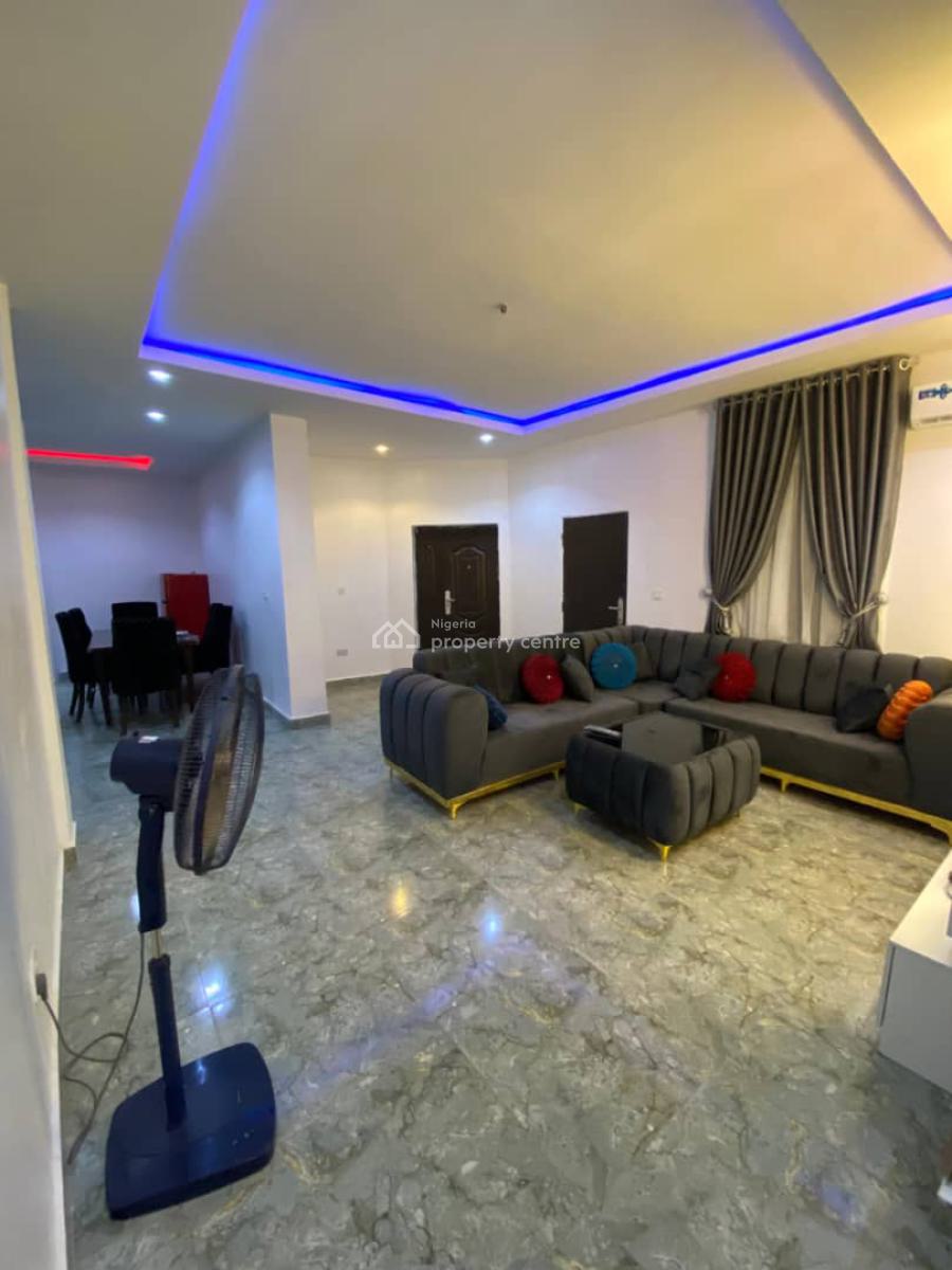 Fully Furnished and Serviced 3 Bedroom Flat Along a Tarred Road, Mabushi, Abuja, Flat / Apartment for Rent