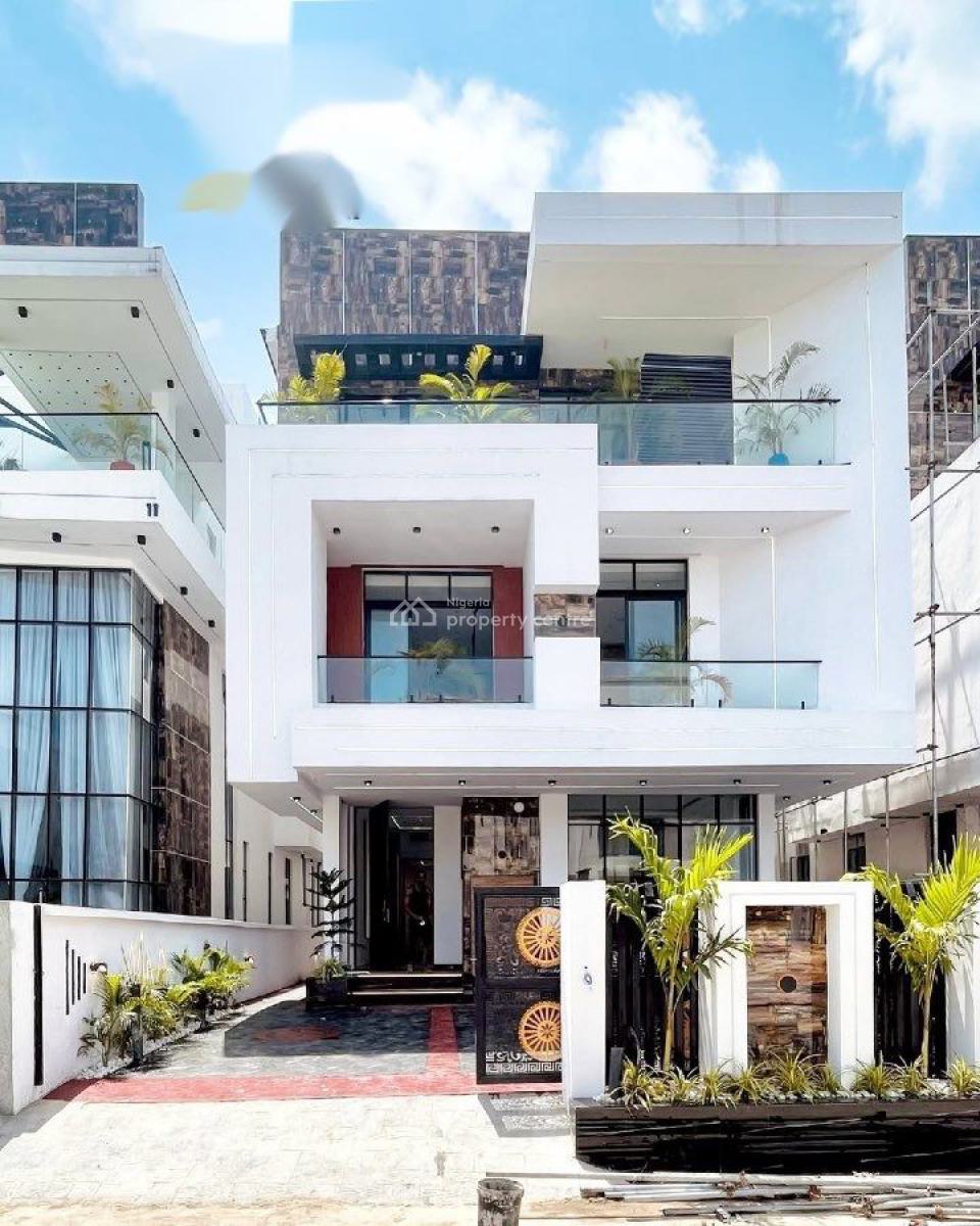 Exquisitely Built Luxury 6 Bedroom Fully Detached Home with Cinema, Chevron, Lekki, Lagos, Detached Duplex for Sale