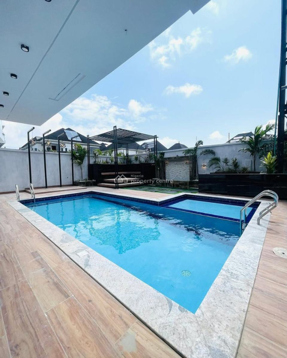Exquisitely Built Luxury 6 Bedroom Fully Detached Home with Cinema, Chevron, Lekki, Lagos, Detached Duplex for Sale