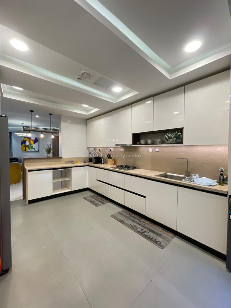 Tomi Unit 2 Yellow Luxury 2 Bedroom Automated Apartment, Periwinkle Lifestyle Estate, Lekki Phase 1, Lekki, Lagos, Flat / Apartment Short Let