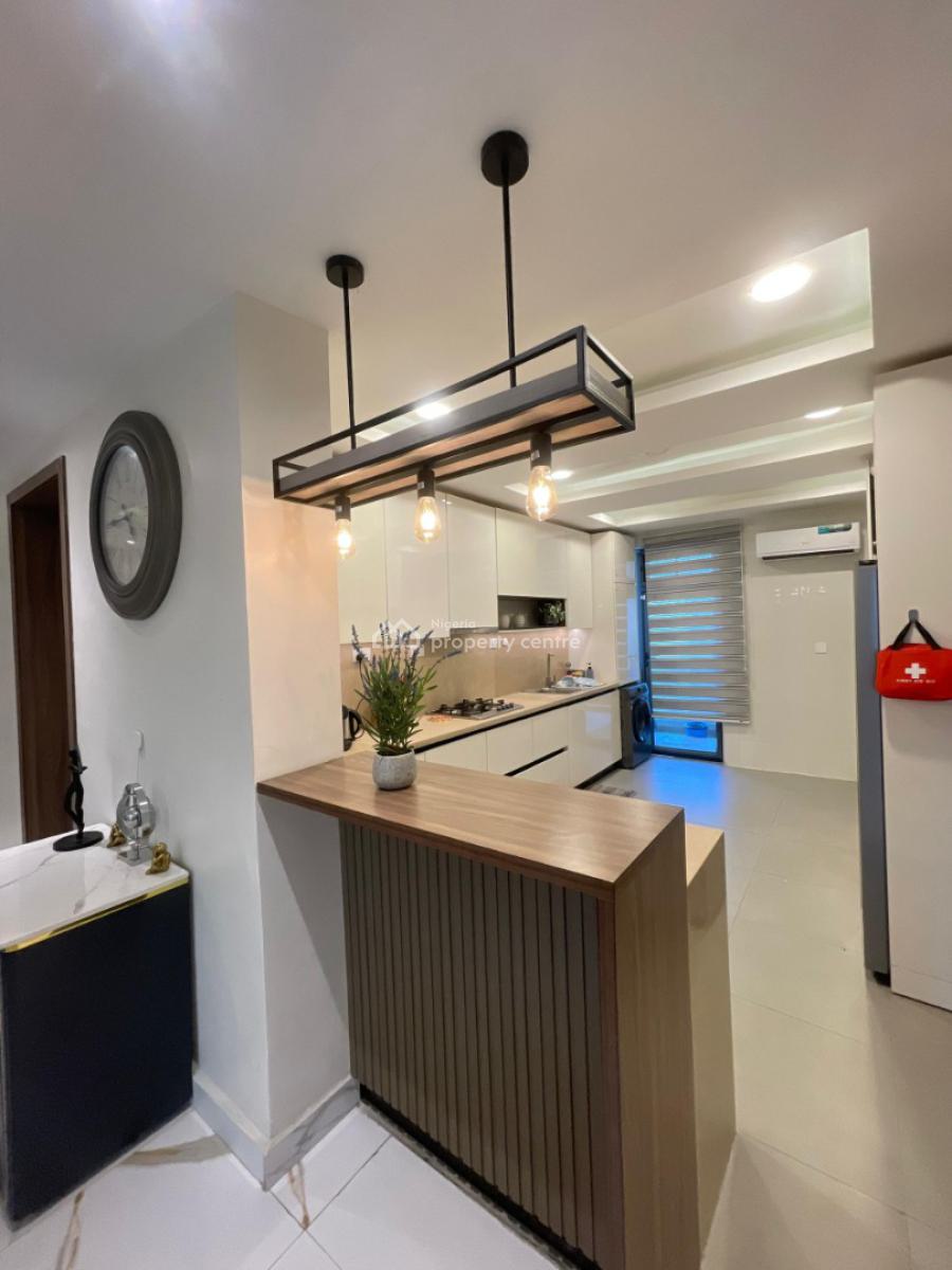 Tomi Unit 2 Yellow Luxury 2 Bedroom Automated Apartment, Periwinkle Lifestyle Estate, Lekki Phase 1, Lekki, Lagos, Flat / Apartment Short Let