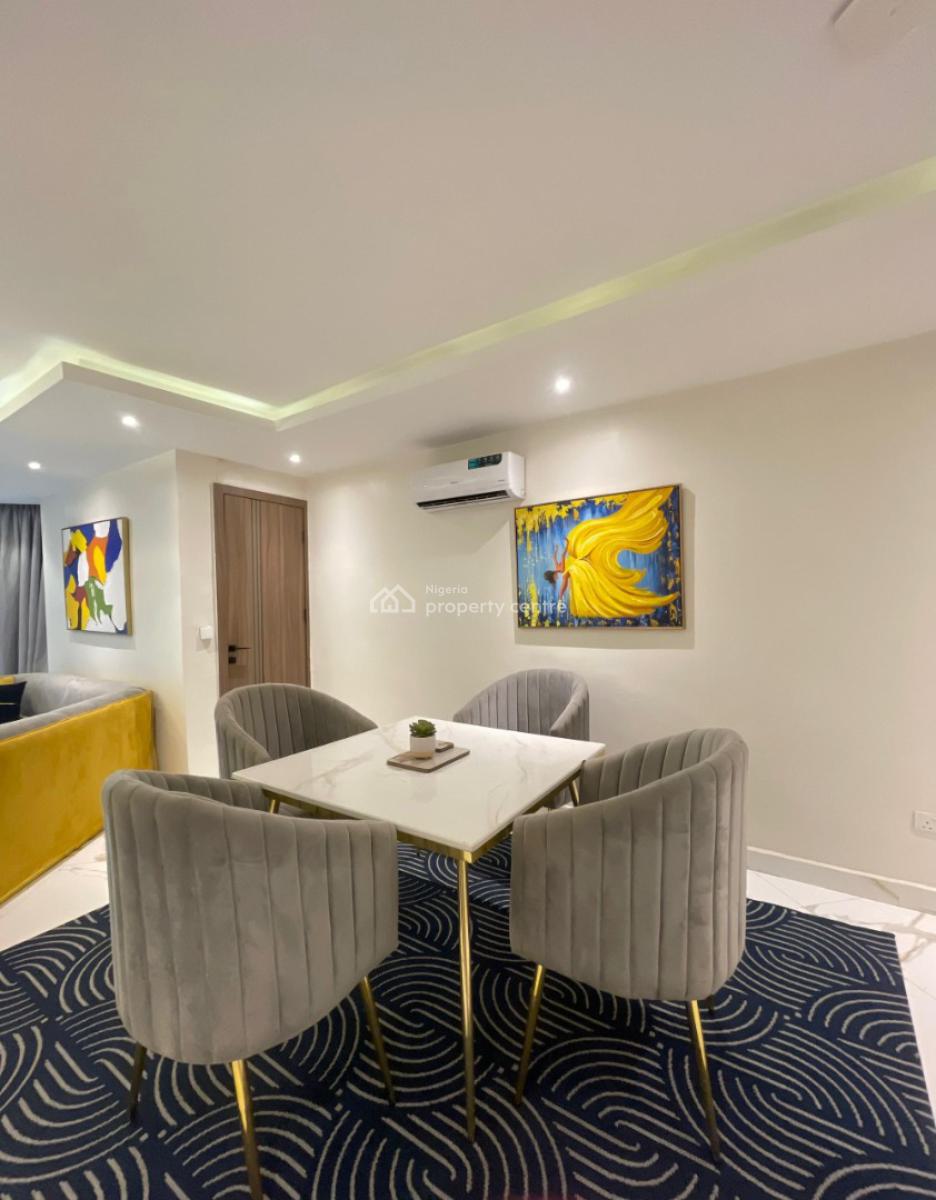 Tomi Unit 2 Yellow Luxury 2 Bedroom Automated Apartment, Periwinkle Lifestyle Estate, Lekki Phase 1, Lekki, Lagos, Flat / Apartment Short Let