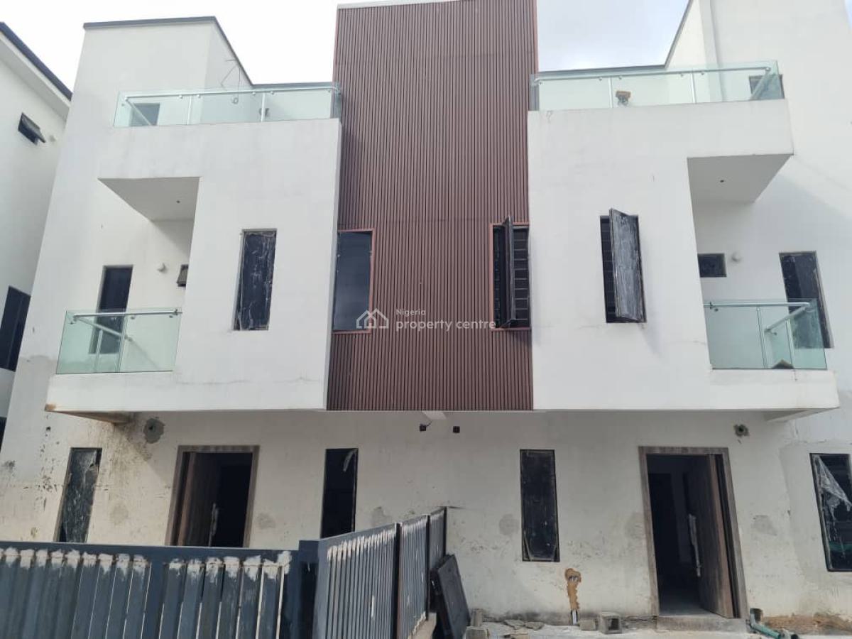 Newly Built 4 Bedroom Semi Detached Triplex, Open Roof Sit Out, Millennium Estate, Gbagada, Lagos, Semi-detached Duplex for Sale