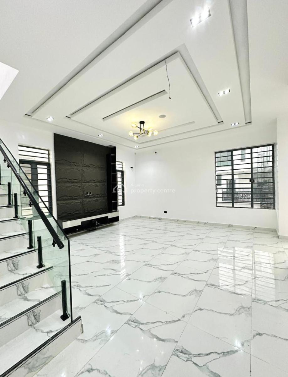 Delightful 4 Bedroom with Bq and Car Park Area, Ajah, Lagos, Detached Duplex for Sale