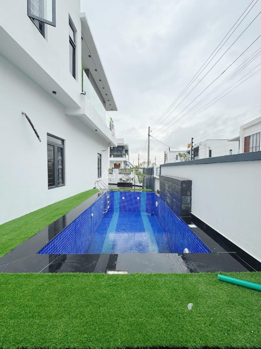 Brand New 4 Bedroom Detached Duplex with Swimming Pool and Bq, Ajah, Lagos, Detached Duplex for Sale