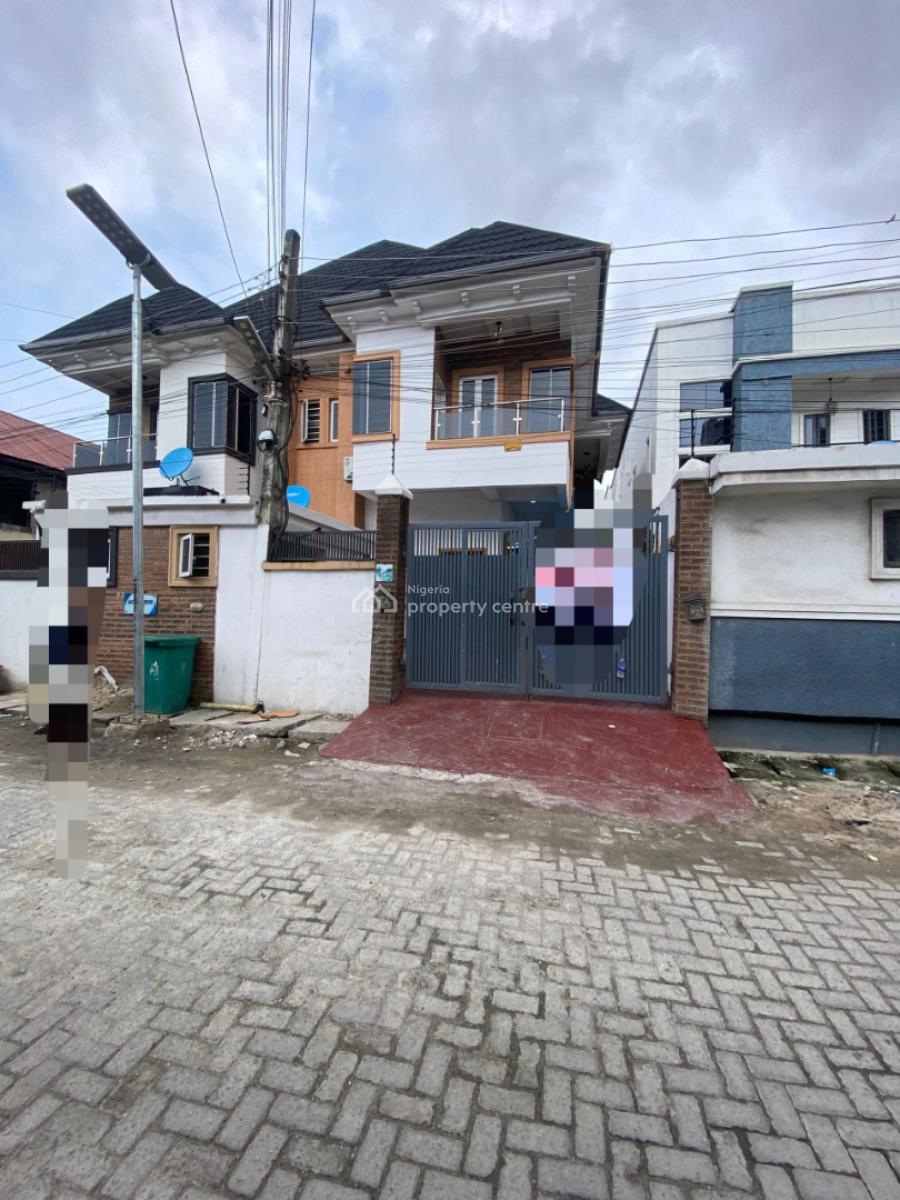 Fully Furnished 4 Bedroom Semi Detached Duplex with Bq, Osapa London, Osapa, Lekki, Lagos, Semi-detached Duplex for Rent