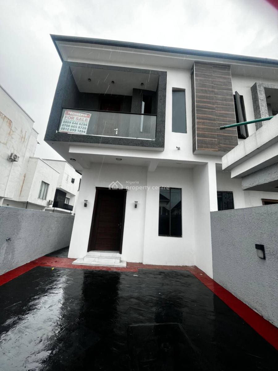 a 4 Bedroom Detached House, Chevron, Lekki, Lagos, Detached Duplex for Sale