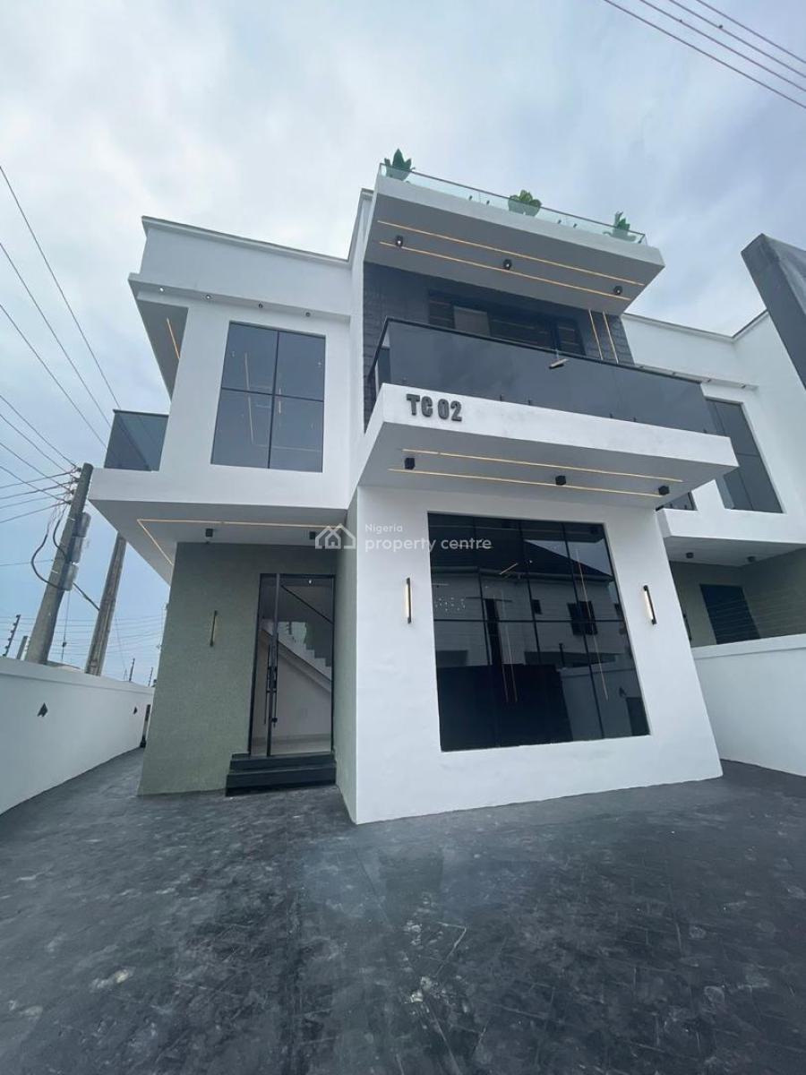 Lovely Built 4 Bedroom Fully Detached Duplex with Bq, Ajah, Lekki, Lagos, Detached Duplex for Sale