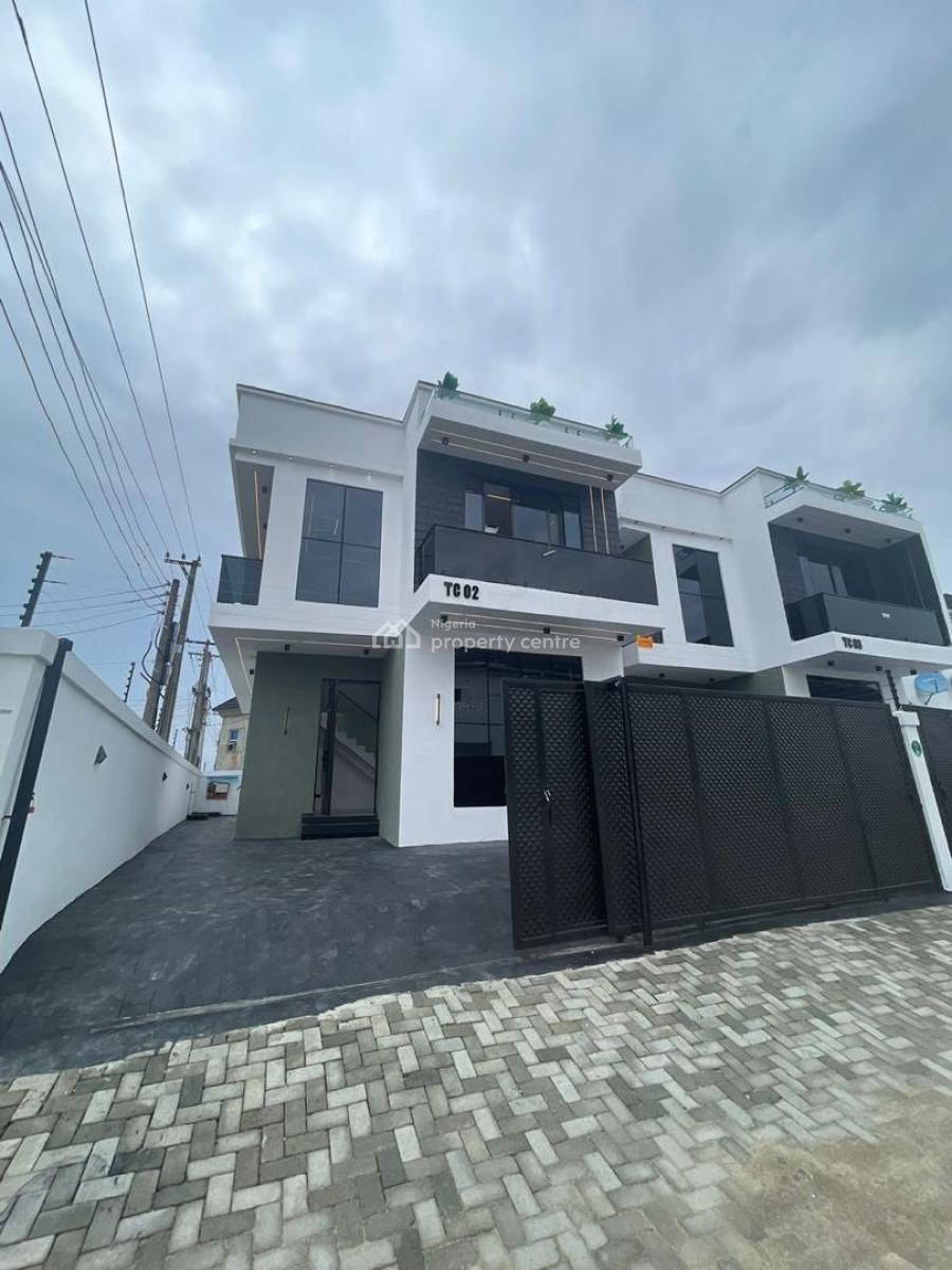 Lovely Built 4 Bedroom Fully Detached Duplex with Bq, Ajah, Lekki, Lagos, Detached Duplex for Sale