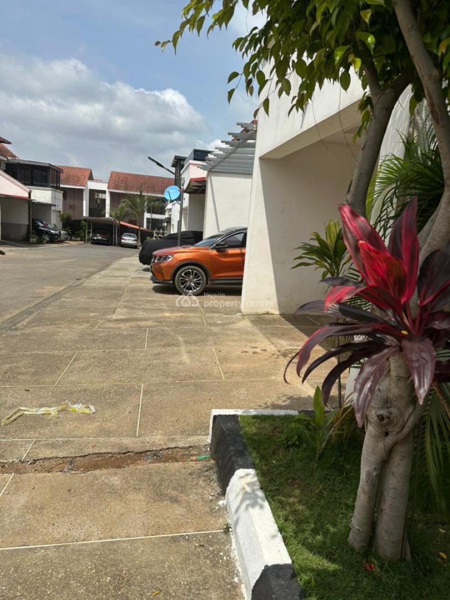 Luxurious 3 Bedroom Serviced Townhouse Duplex, Bq, Gazebo, Cctv, Greenery, Katampe Extension, Katampe, Abuja, Terraced Duplex for Rent