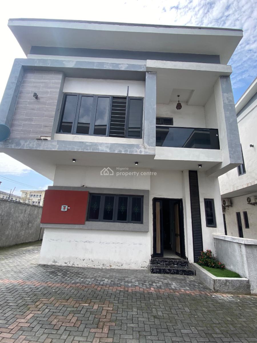 Spacious 4 Bedrooms Fully Detached Duplex + Bq, Ikota Villa Estate, Behind Mega Chicken, Ikota, Lekki, Lagos, Detached Duplex for Rent
