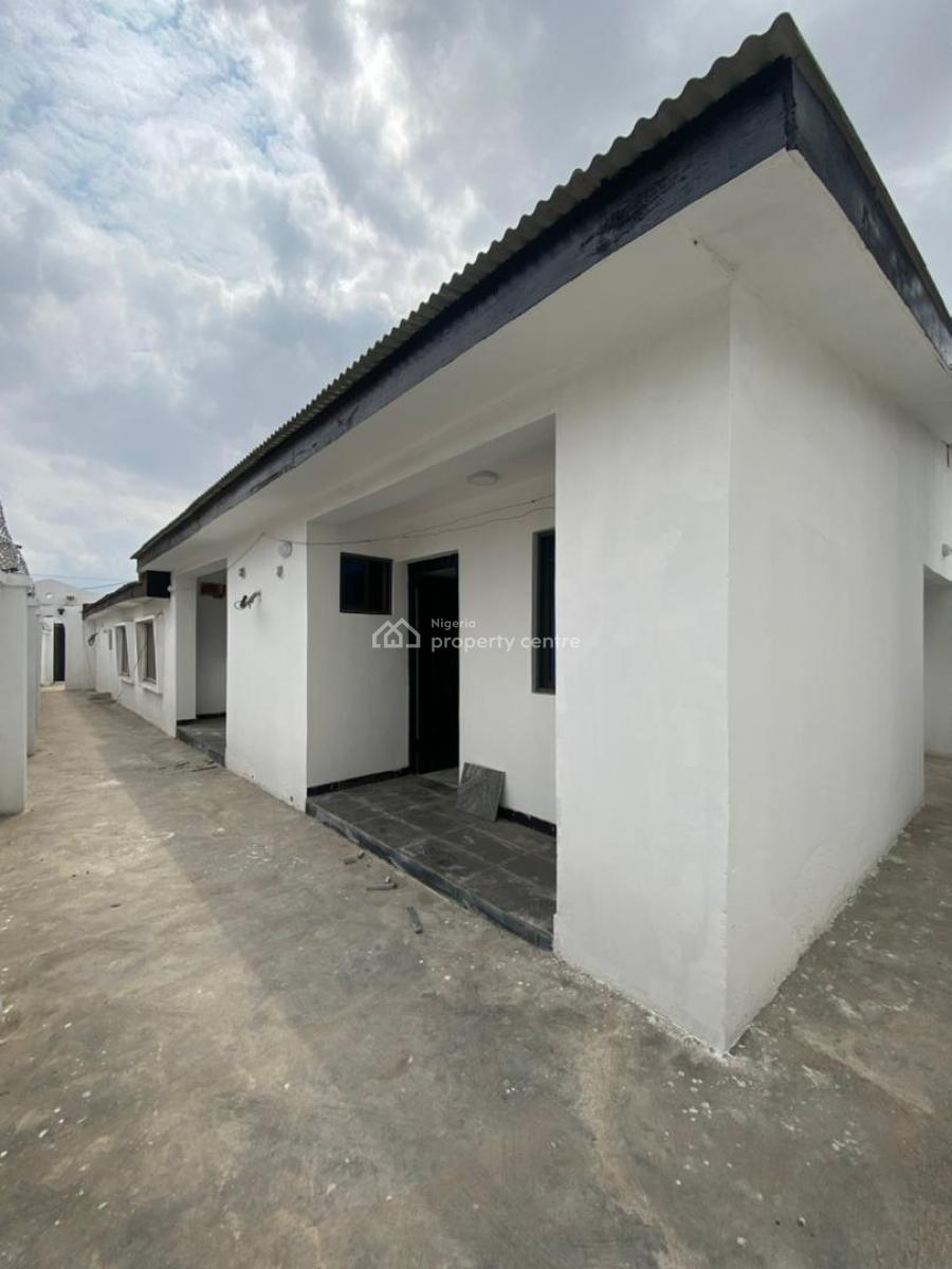 Newly Built 2 Units of 1 Bedroom Mini Flat and a Room Self Contain, Fagba Bus Stop Close to Pen, Fagba, Agege, Lagos, Block of Flats for Sale