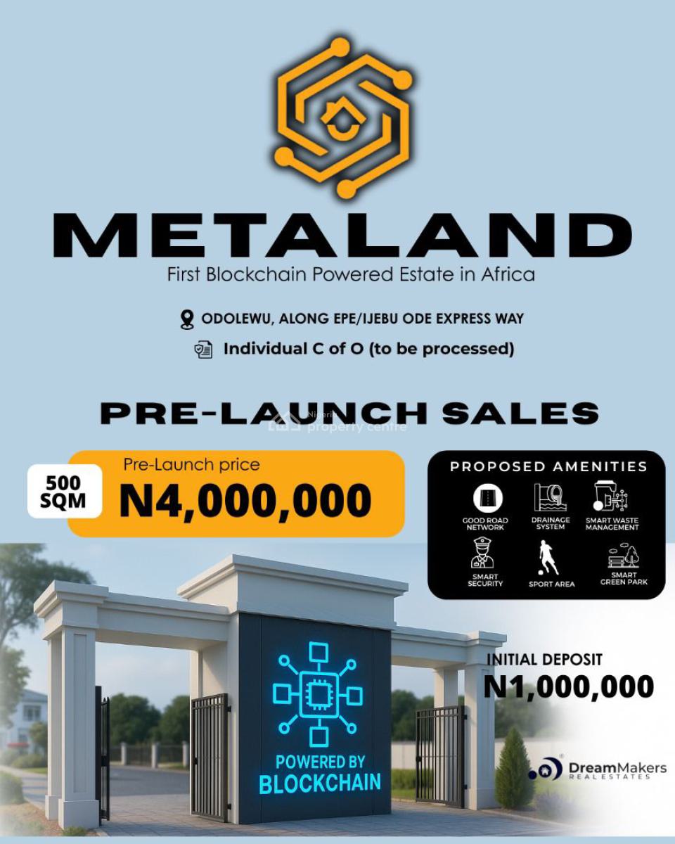 Residential Land with Registered Survey and Individual C of O, Epe, Lagos, Residential Land for Sale