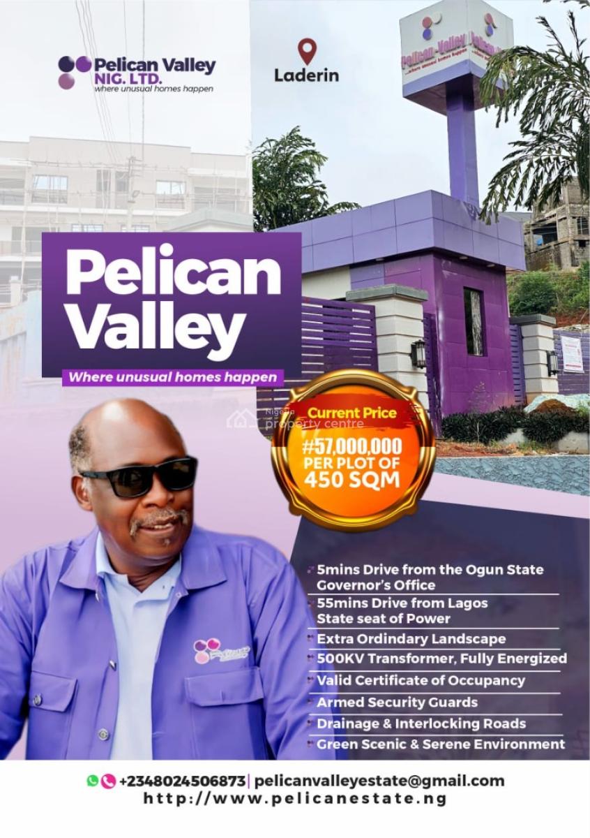 Land, Pelican Valley Estate Laderin, Abeokuta North, Ogun, Residential Land for Sale