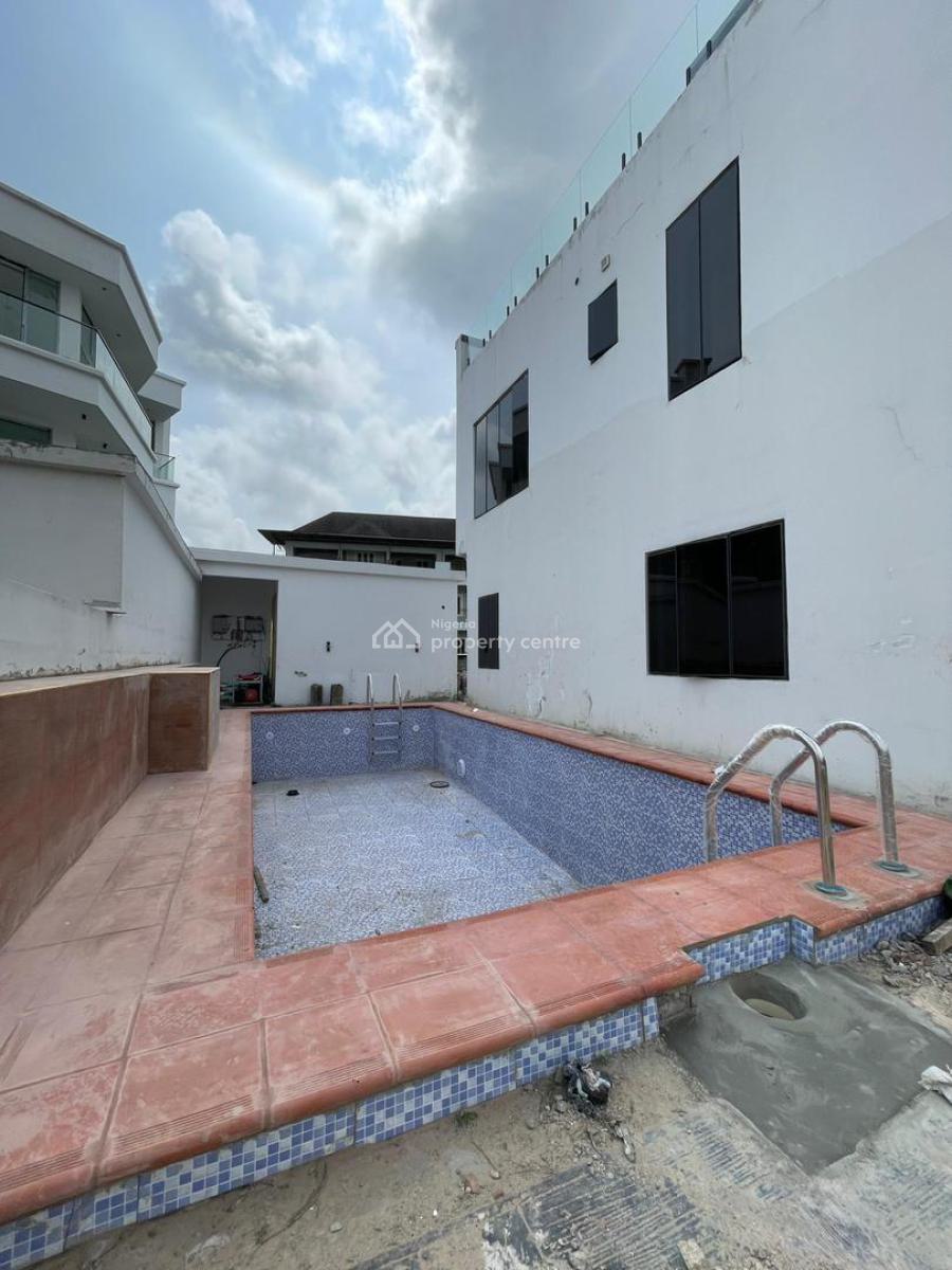 Luxury 5 Bedroom Detached Home with Elevator, Swimming Pool,  and Bq, Osapa, Lekki, Lagos, Detached Duplex for Sale