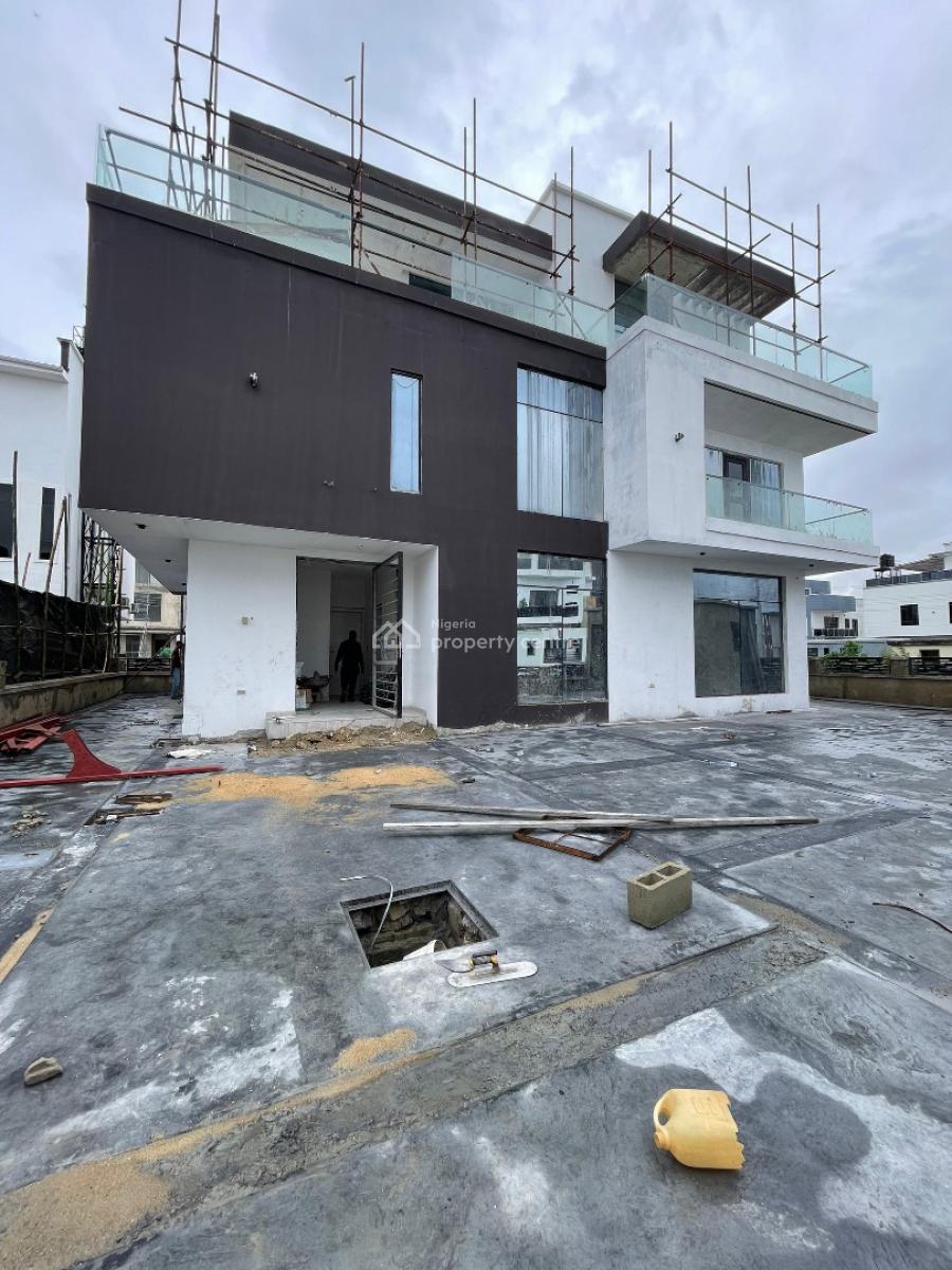5 Bedroom Fully Detached Duplex with Pool Cinema Penthouse, Victory Park Estate, Osapa, Lekki, Lagos, Detached Duplex for Rent