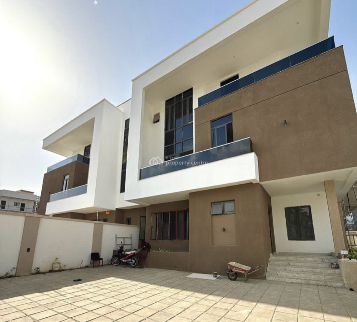 6-bedroom Semi-detached Duplex, Jahi, Abuja, Semi-detached Duplex for Sale