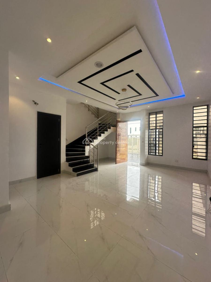 Classic 4 Bedroom Semi Detached Duplex in a Secure Estate, Chevron, Lekki, Lagos, Semi-detached Duplex for Sale