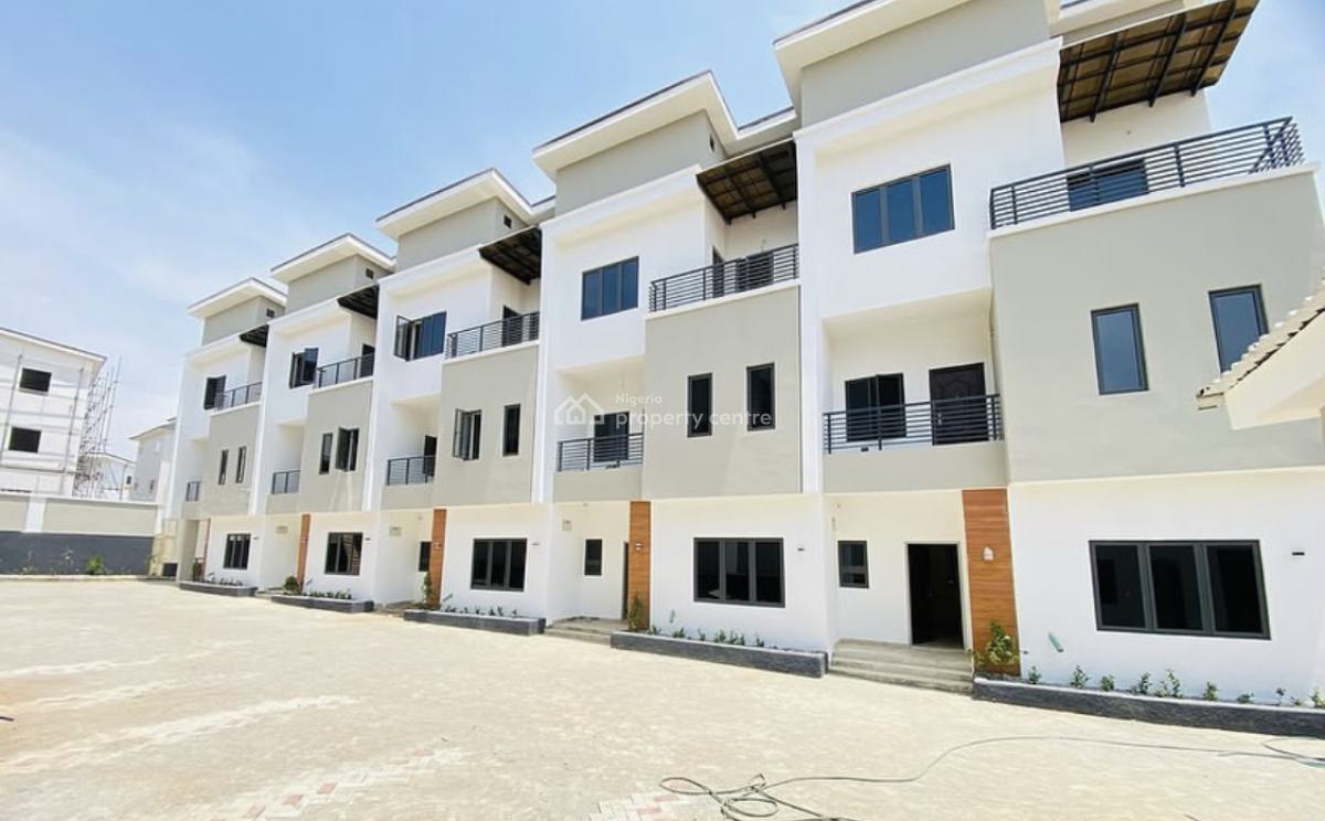 4-bedroom Terrace Duplex, Jahi, Abuja, Terraced Duplex for Sale