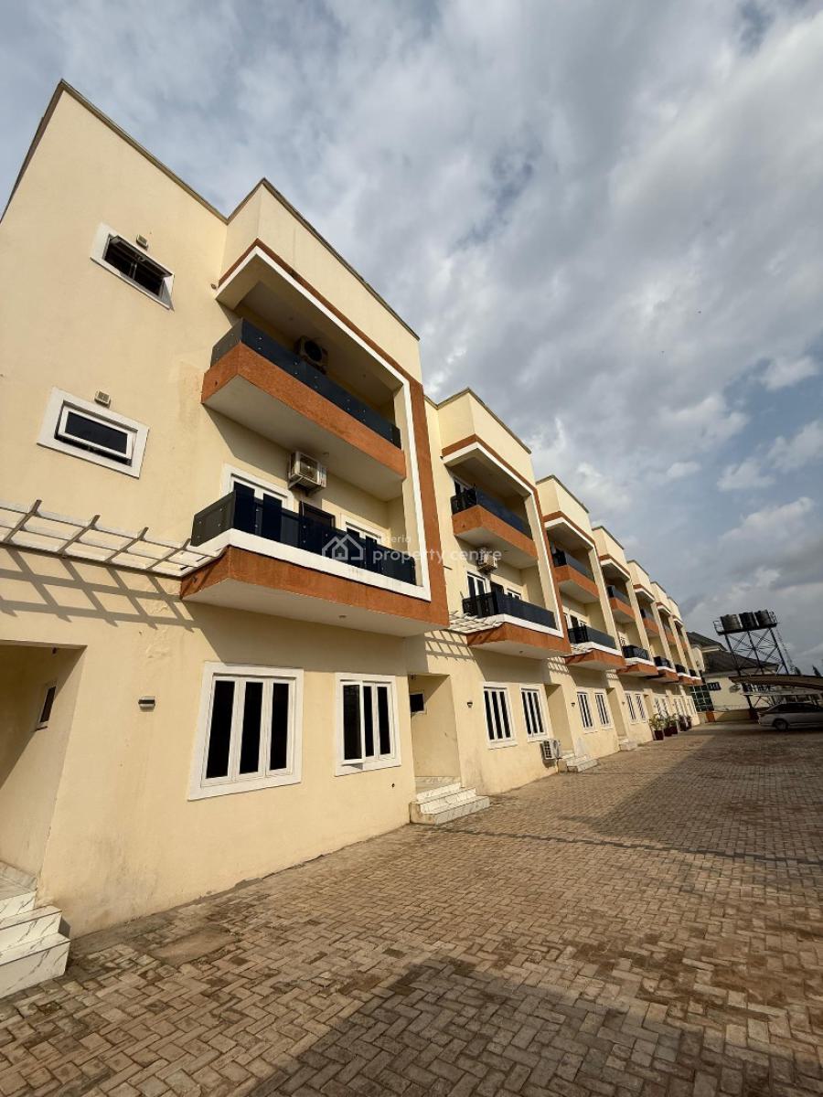 Brand New Tastefully Built 4 Bedroom Terrace Duplex with Bq, Durumi, Abuja, Terraced Duplex for Sale