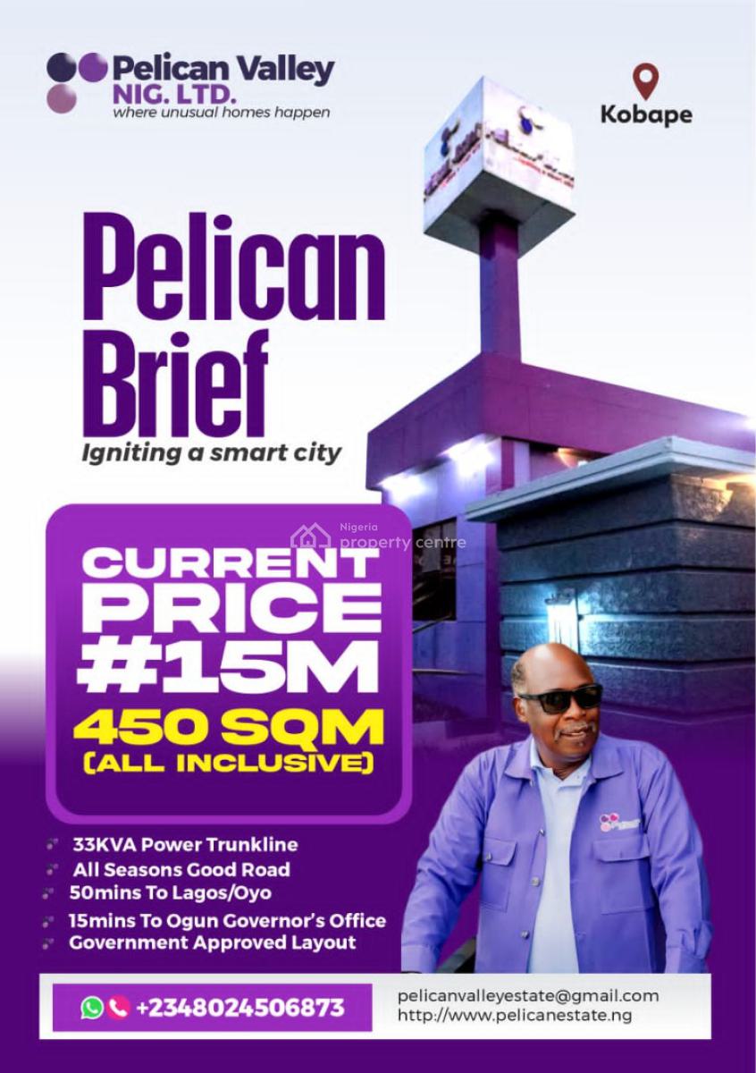 Land, Pelican Brief Estate Masa Kobape, Abeokuta North, Ogun, Residential Land for Sale
