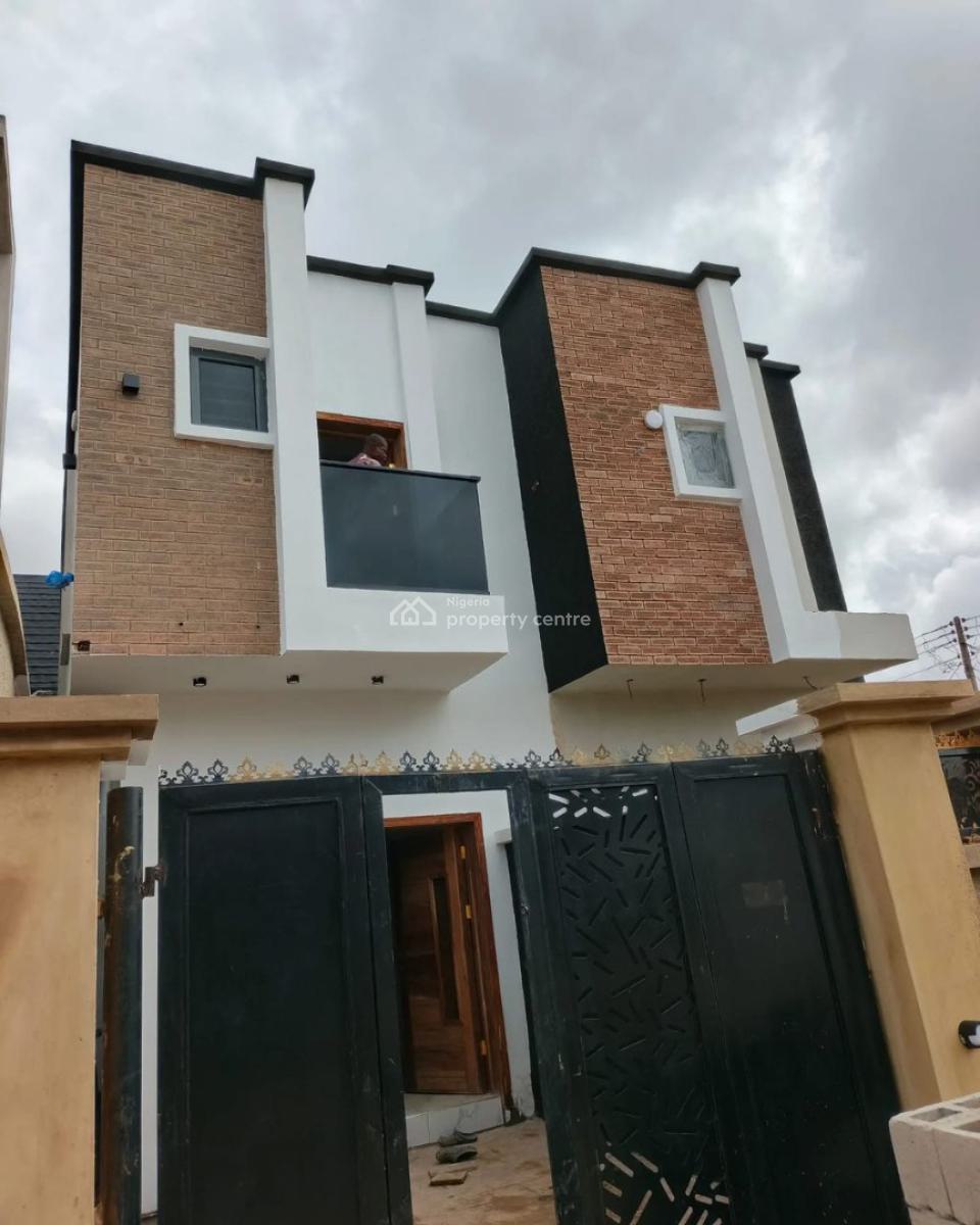Modern 2 Bedroom  Semi-detached Duplex in a Secure Community, Iju Road, Ifako-ijaiye, Agege, Lagos, Semi-detached Duplex for Sale