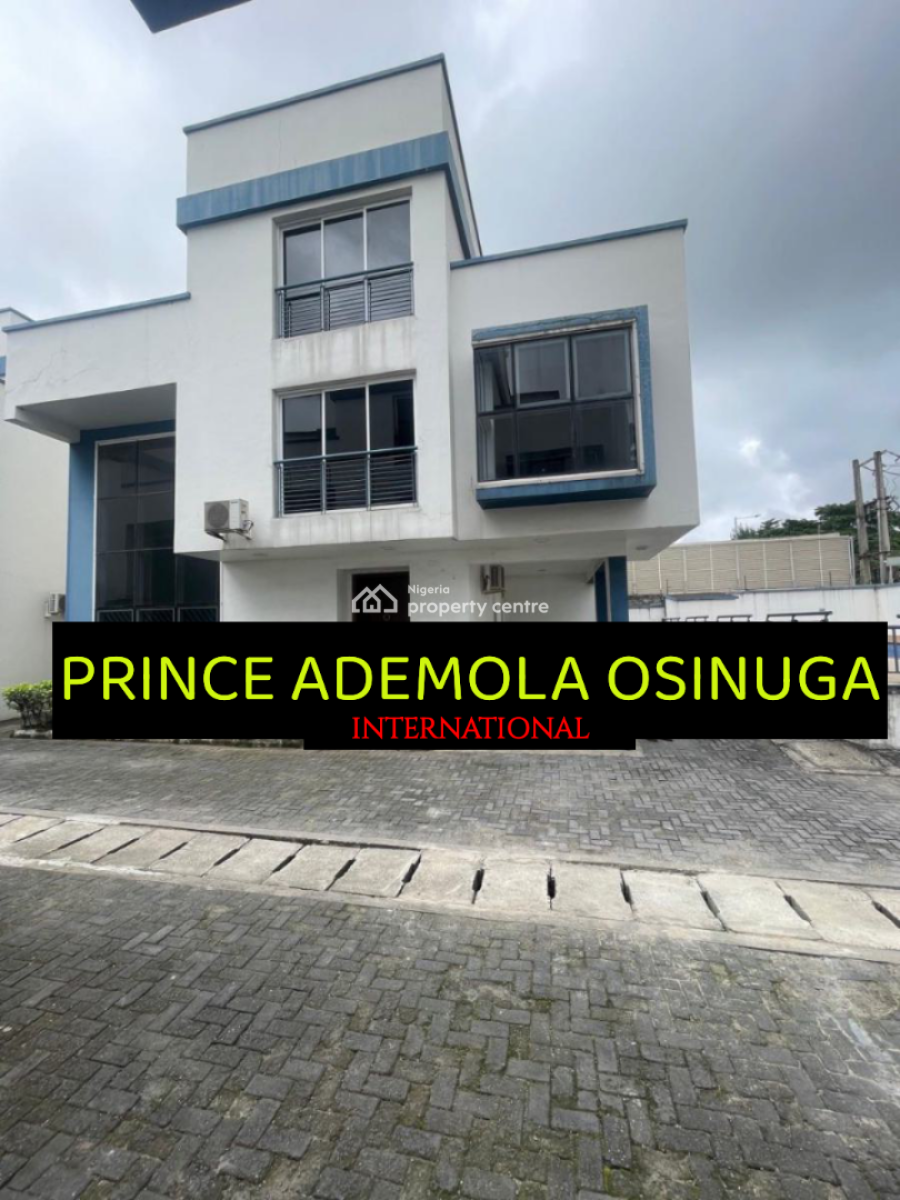Luxury 4 Bedroom Detached House Within Shared Premises + Bq, Old Ikoyi, Ikoyi, Lagos, Detached Duplex for Rent