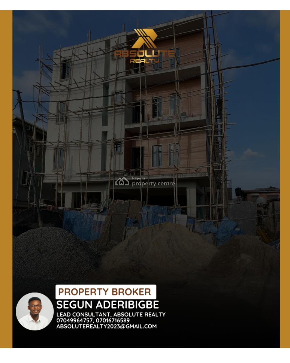 Well Finished 3 Bedroom Apartment, Yaba, Lagos, Flat / Apartment for Sale