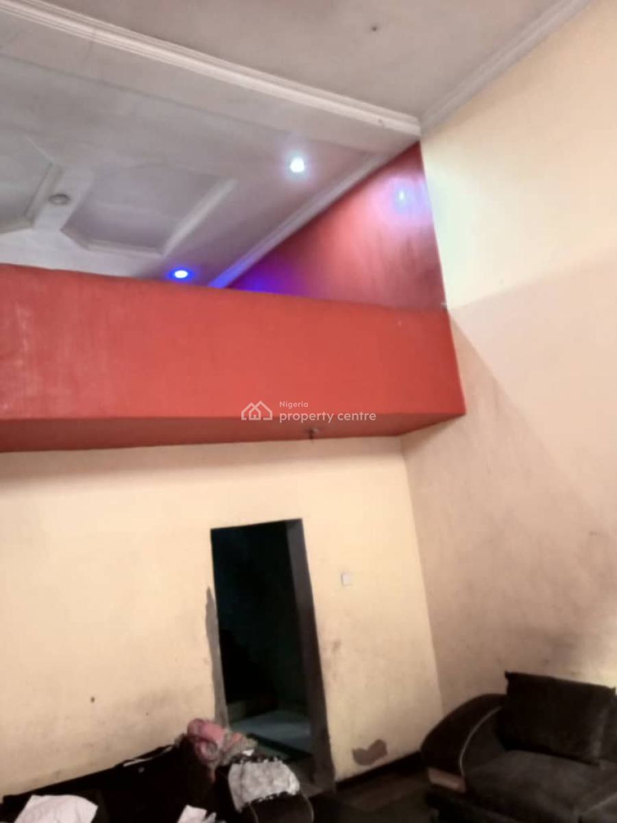 Spacious Half Plot of Land with Building, Folarin Bustop, Ajah, Lagos, Residential Land for Sale