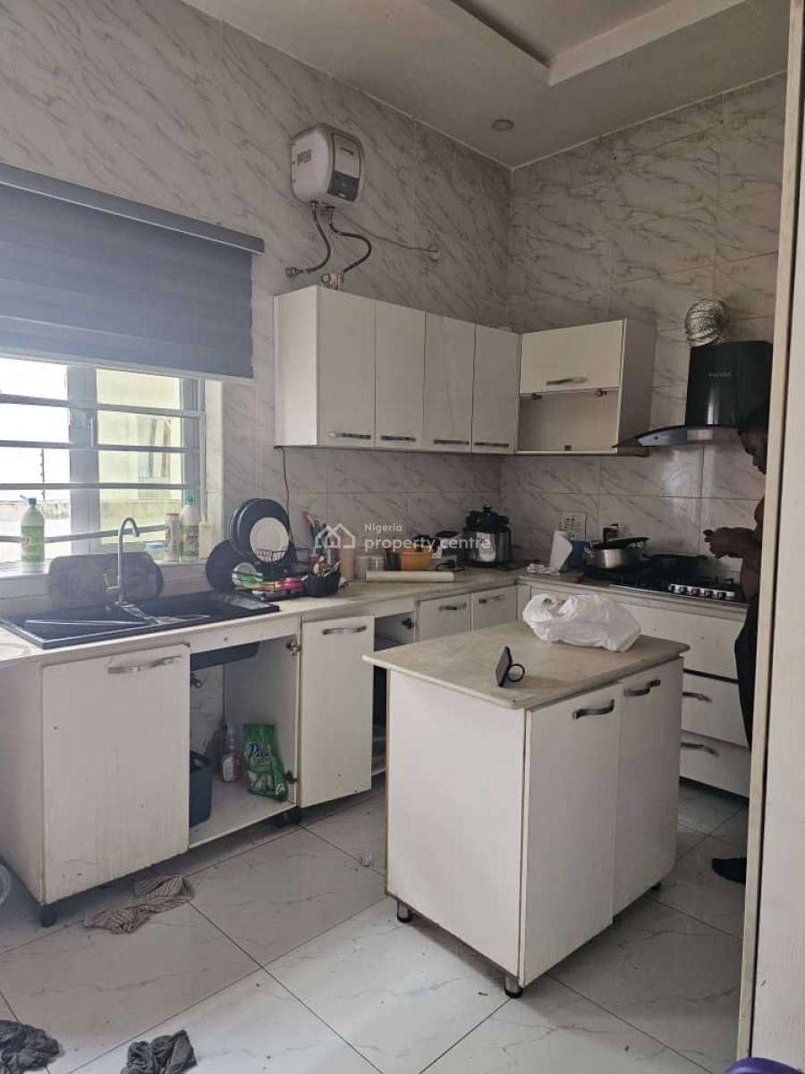 4 Bedroom Semi Detached Duplex with a Room Bq, Chevron, Lekki, Lagos, Semi-detached Duplex for Rent