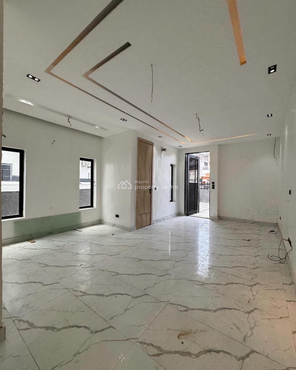 Contemporary 4 Bedroom Semi Detached Duplex, Chevron, Lekki, Lagos, Semi-detached Duplex for Rent