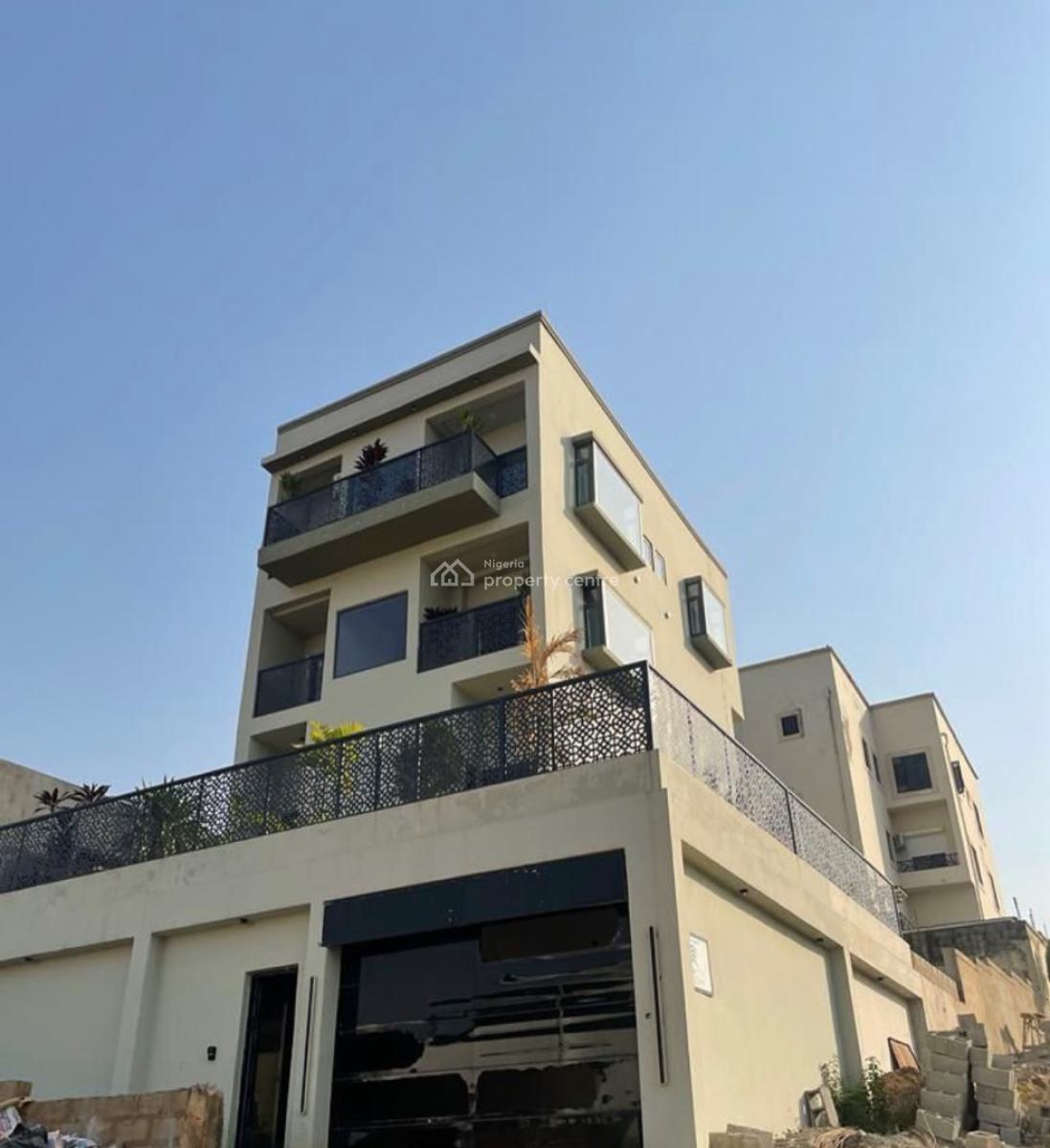 Smart 4-bedroom Detached Duplex, Guzape District, Abuja, Detached Duplex for Sale