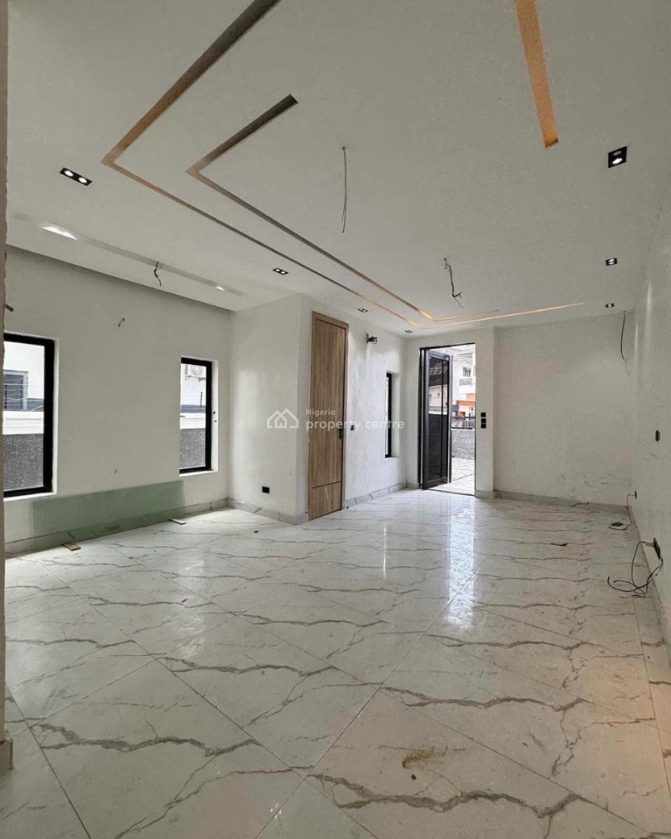 4 Bedroom Semidetached Duplex with Bq, Chevron, Lekki, Lagos, Semi-detached Duplex for Rent