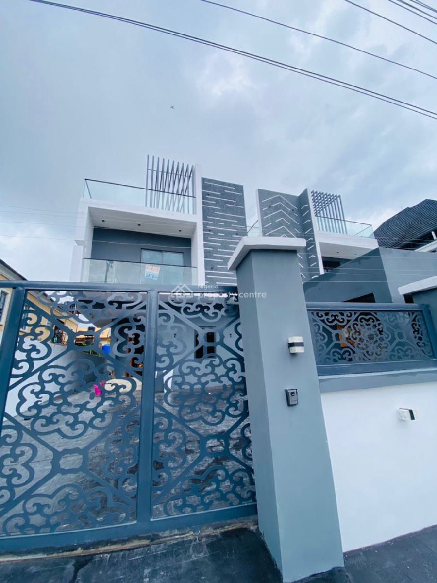 5 Bedroom Fully Detached Duplex with a Room Bq, Pool and Penthouse, Villa, Ikota, Lekki, Lagos, Detached Duplex for Sale