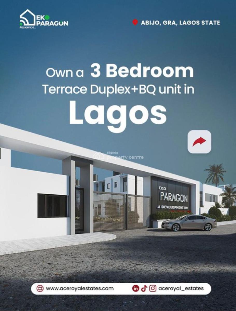Eko Paragon Iresidence, Its a Statement of Luxury,& Comfort, Abijo, Lekki, Lagos, Terraced Duplex for Sale