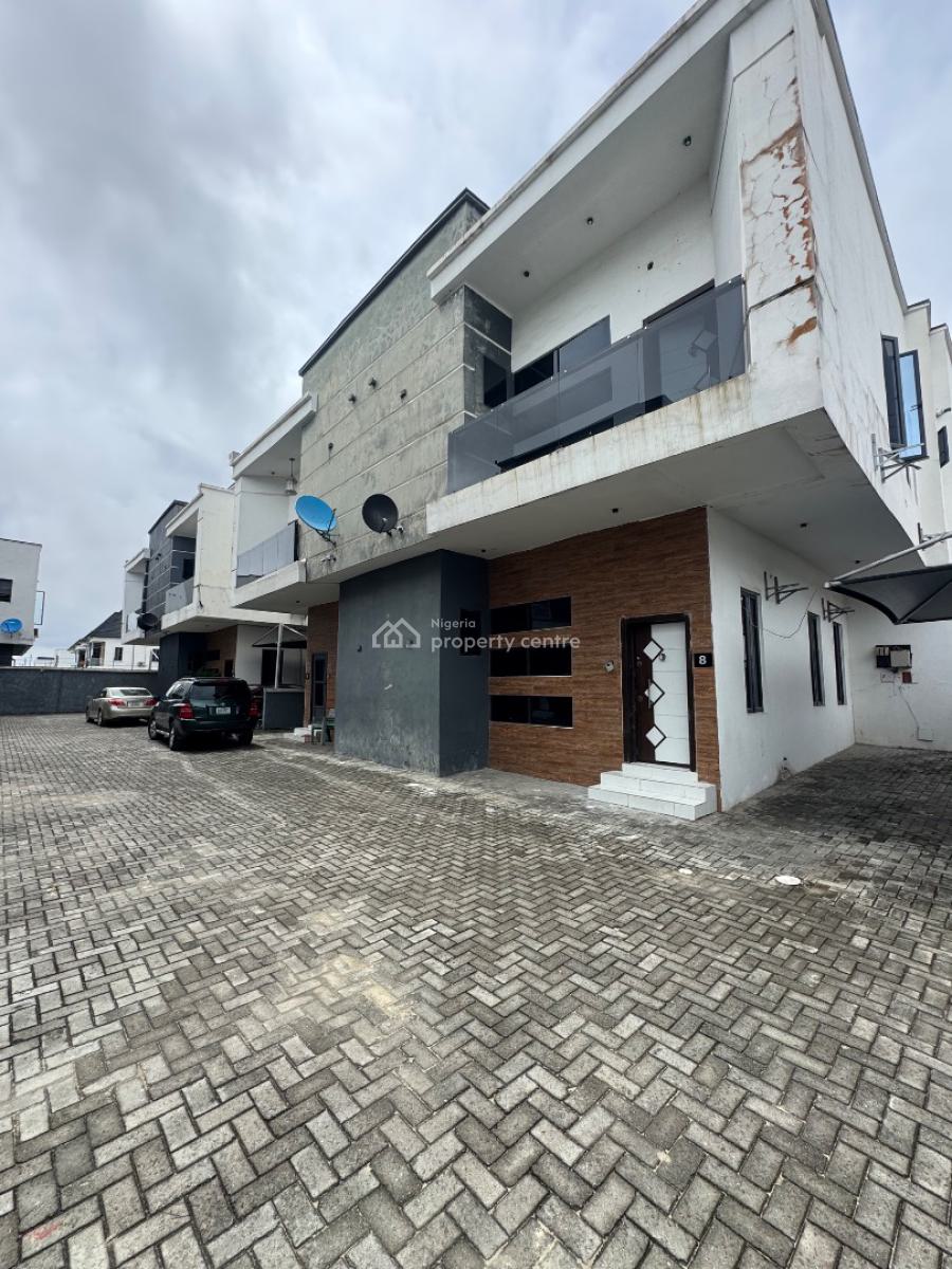 Hottest Deal in Town Luxury 4 Bedroom Semi Detached Can Park 3 Cars, Orchid Road, Lekki, Lagos, Semi-detached Duplex for Sale