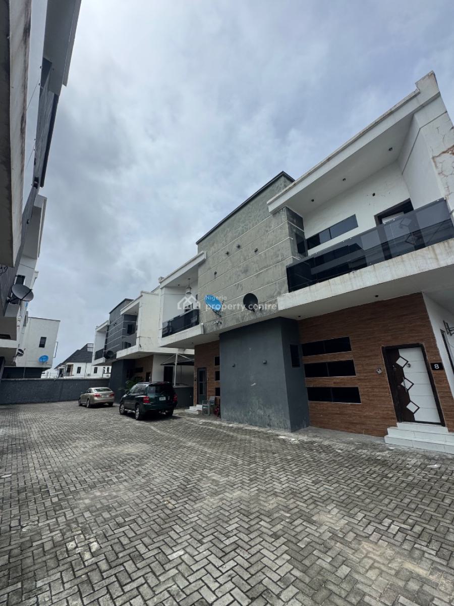 Hottest Deal in Town Luxury 4 Bedroom Semi Detached Can Park 3 Cars, Orchid Road, Lekki, Lagos, Semi-detached Duplex for Sale