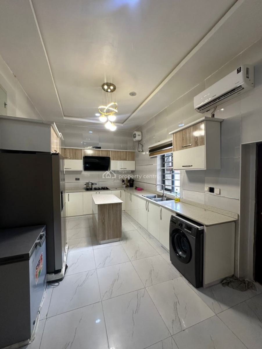 Fully Furnished 5 Bedroom Detached Duplex with Swimming Pool and Bq, Ikota, Lekki, Lagos, Detached Duplex for Rent