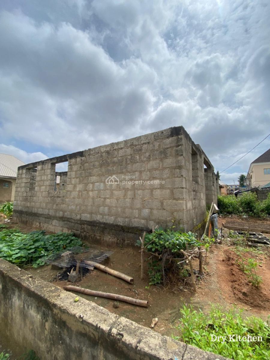 Carcass 2 Bedroom Bungalow, Aco Estate, Lugbe District, Abuja, Detached Bungalow for Sale