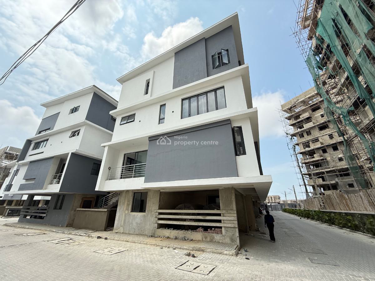 Brand New Four Bedroom Terrace with a Bq, Lekki Phase 1, Lekki, Lagos, Terraced Duplex for Sale