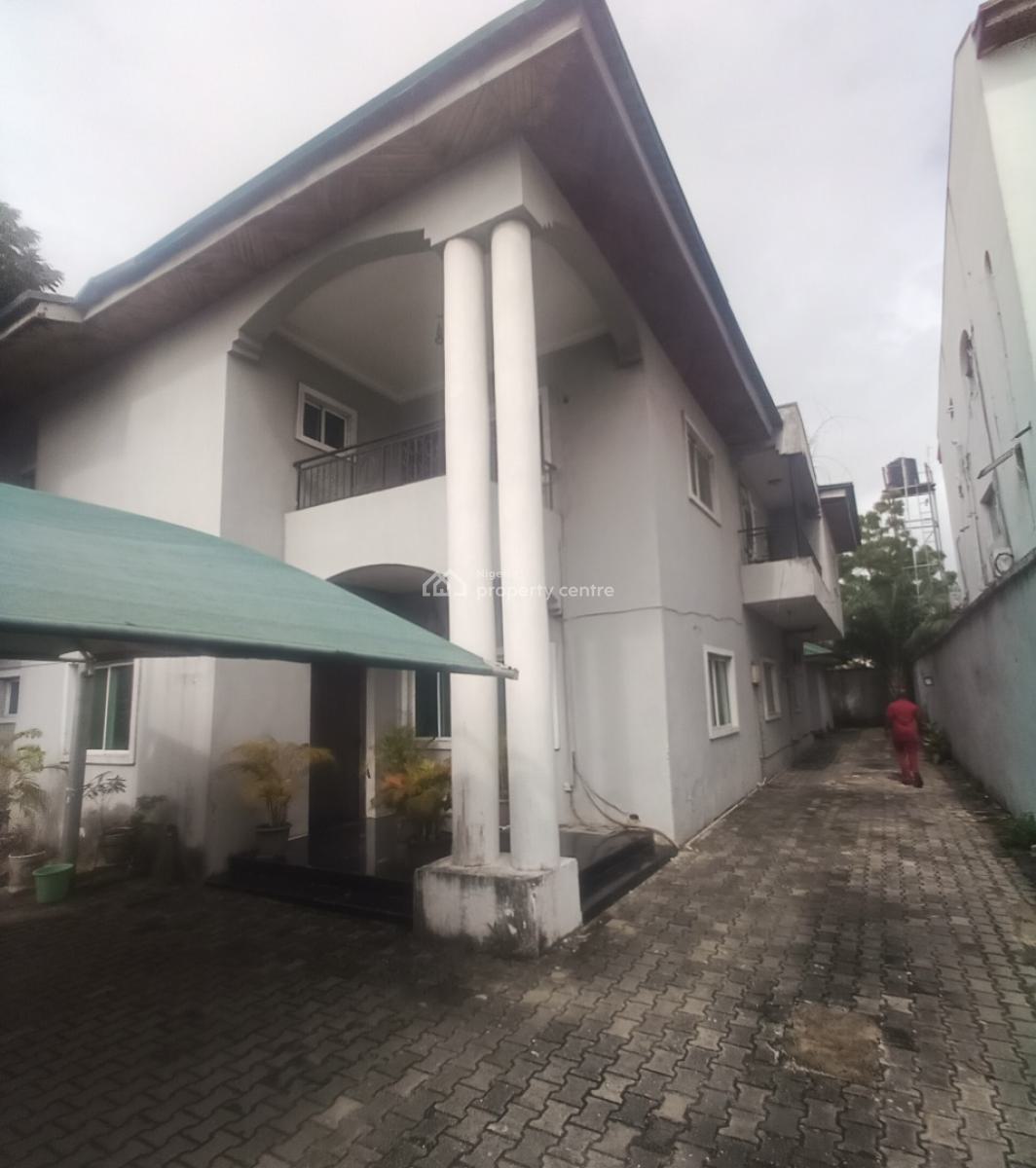 Commercial 5 Bedroom Wing of Duplex with 2 Rooms Bq, Lekki Phase 1 Off Admiralty Way, Lekki Phase 1, Lekki, Lagos, Detached Duplex for Rent