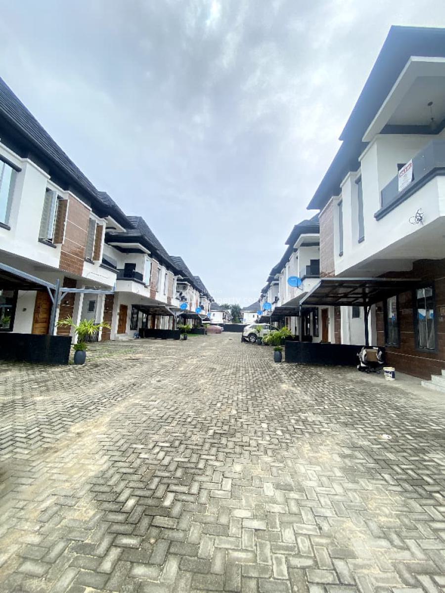 Furnished 4 Bedroom Semi Detached Duplex, Chevron, Lekki, Lagos, Semi-detached Duplex for Rent