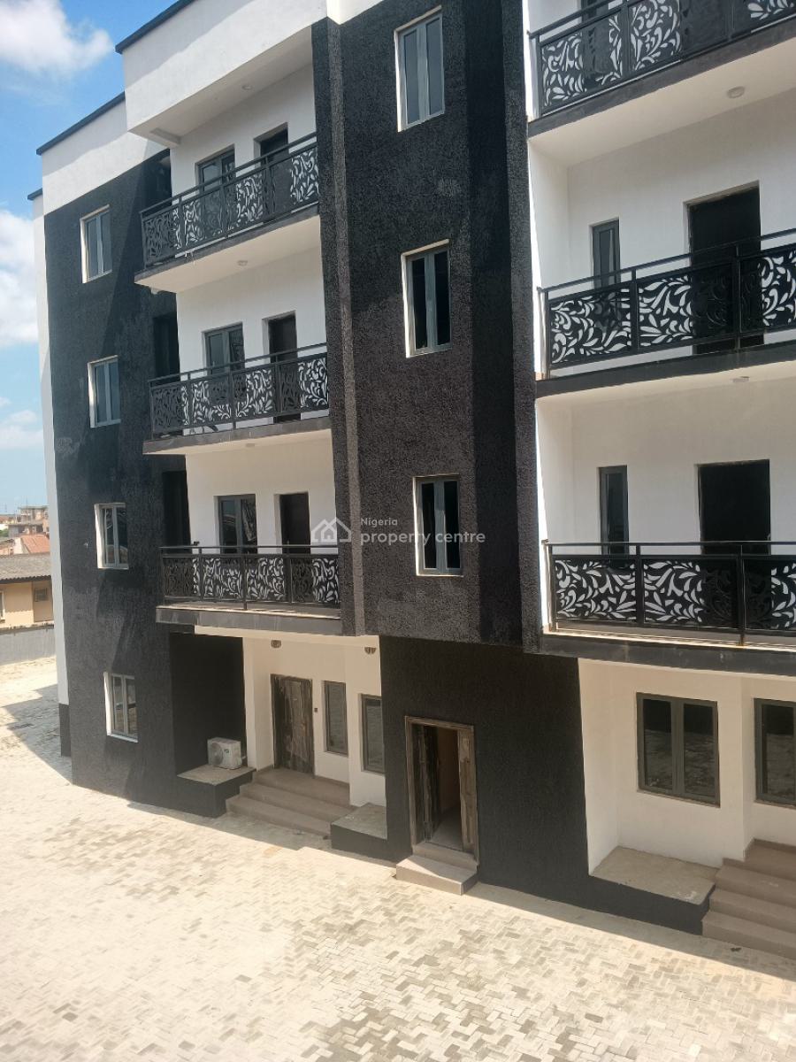 Newly Spacious 3 Bedroom Flat+bq (upstairs), Oke Ira, Ogba, Ikeja, Lagos, Flat / Apartment for Sale