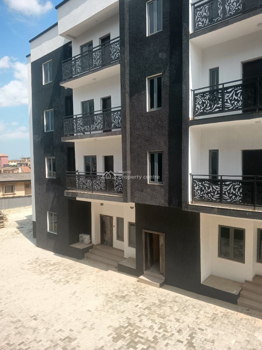 Newly Spacious 3 Bedroom Flat+bq (upstairs), Oke Ira, Ogba, Ikeja, Lagos, Flat / Apartment for Sale