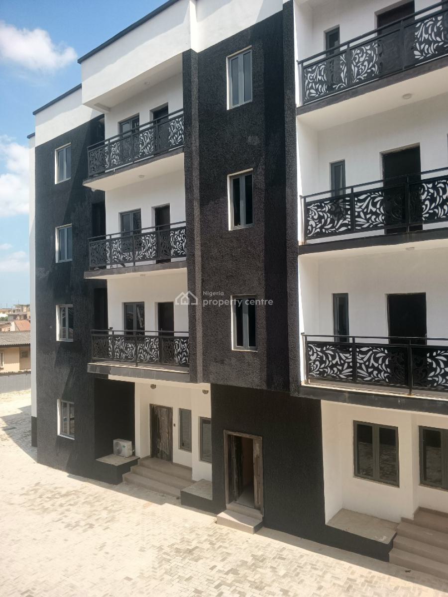 Newly Spacious 3 Bedroom Flat+bq (upstairs), Oke Ira, Ogba, Ikeja, Lagos, Flat / Apartment for Sale