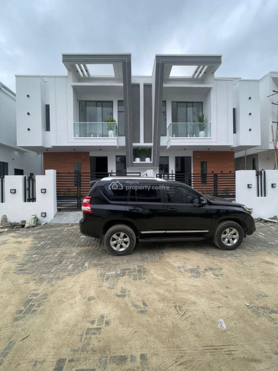 Aesthetically Pleasing 4 Bedroom Semi-detached Duplex with Bq, Ajah, Lagos, Semi-detached Duplex for Sale