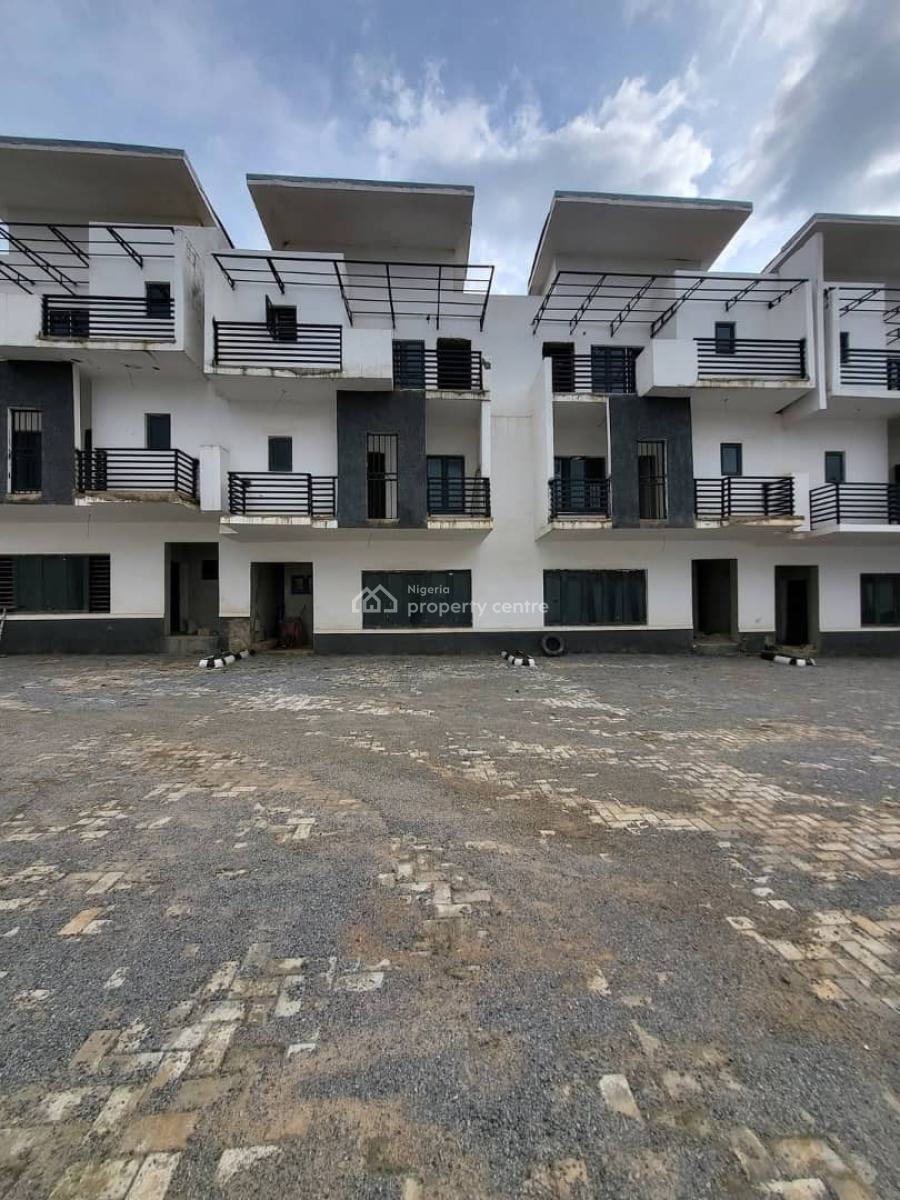 4 Bedrooms Terrace Duplex with Bq, Jabi, Abuja, Terraced Duplex for Sale