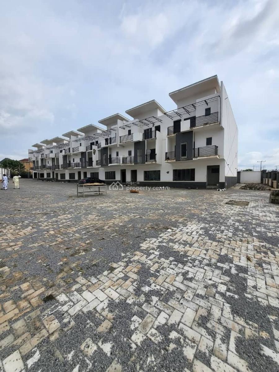 4 Bedrooms Terrace Duplex with Bq, Jabi, Abuja, Terraced Duplex for Sale