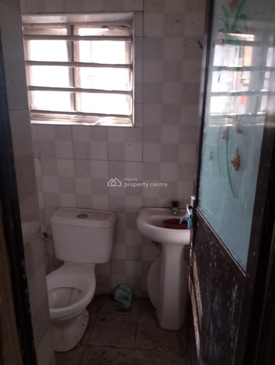 a Lovely Mini Flat with P.o.p Is Available, Off College Road, Ogba, Ikeja, Lagos, Mini Flat (room and Parlour) for Rent